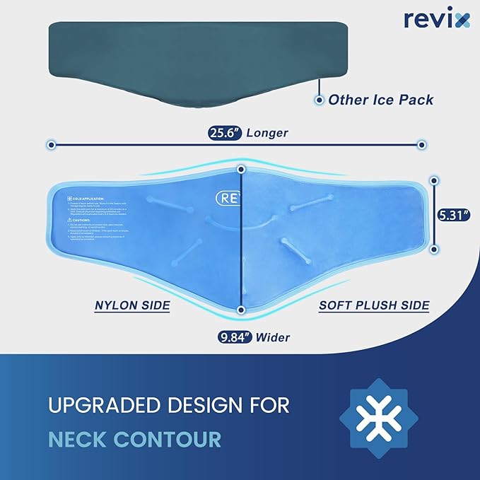 REVIX Neck Ice Pack Wrap