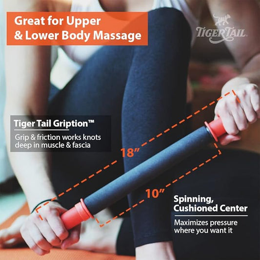Tiger Tail 18in Massage Stick Portable Roller