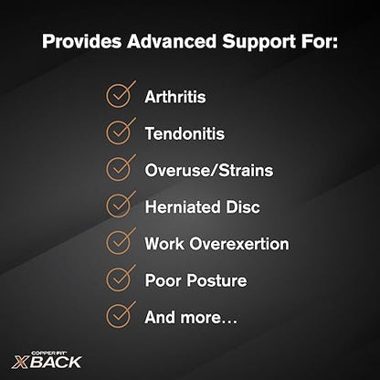 Copper Fit X-Back Brace