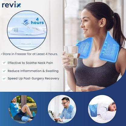 REVIX Neck Ice Pack Wrap