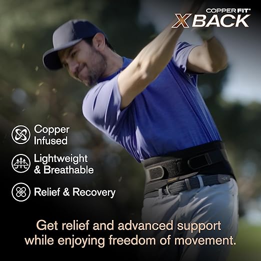 Copper Fit X-Back Brace