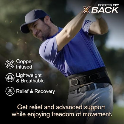 Copper Fit X-Back Brace