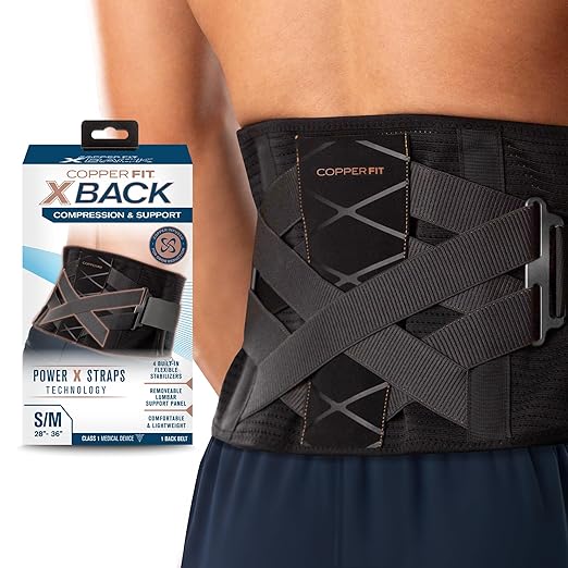 Copper Fit X-Back Brace