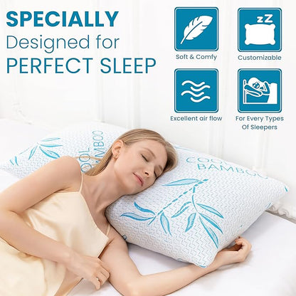 2 Pack King Size Pillows