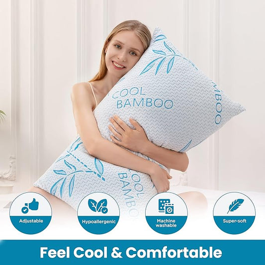 2 Pack King Size Pillows
